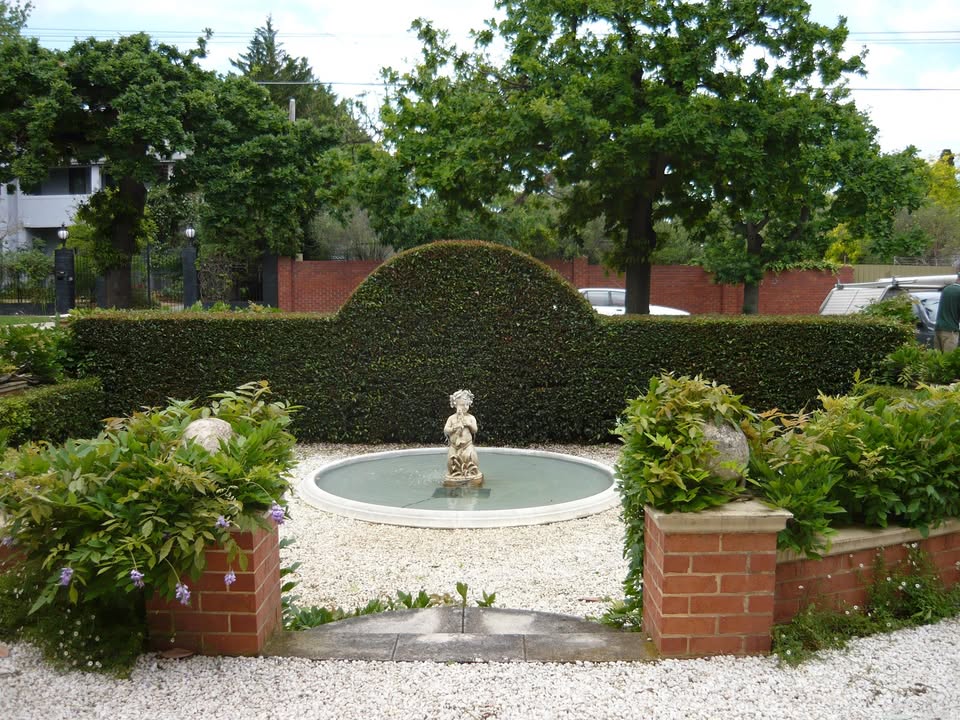 Beautiful Melbourne garden landscape